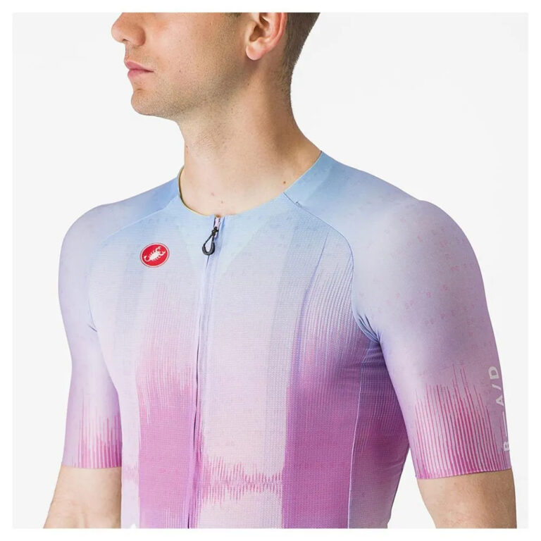 Castelli R-A/D Short Sleeve Jersey XL Multicolor Violet - 3XL Multicolor Violet - Image 5