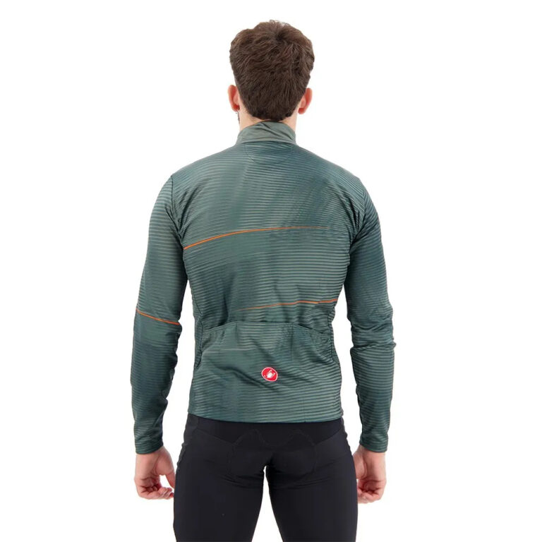 Castelli Raffica Long Sleeve Jersey S Green - 2XL Green - Image 2