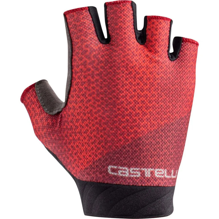 Castelli Roubaix Gel 2 Short Gloves S Hibisco