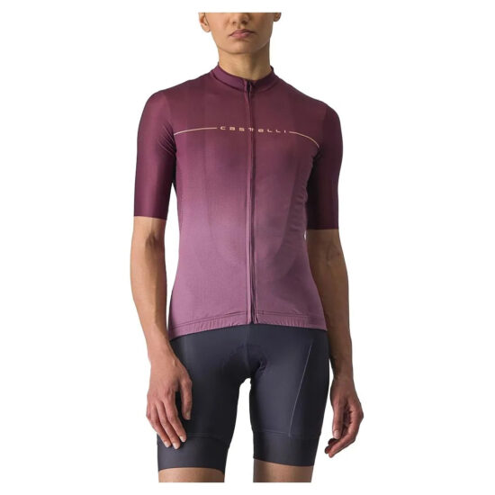 Castelli Salita Short Sleeve Jersey S Deep Bordeaux / Deep Purple-Soft - L Deep Bordeaux / Deep Purple-Soft