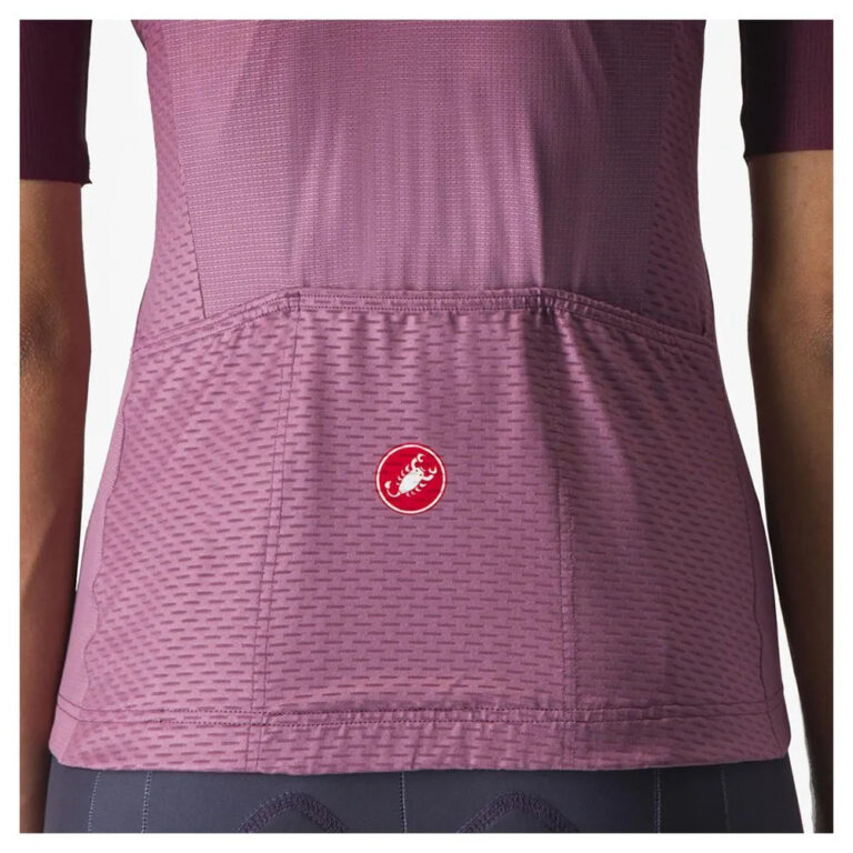 Castelli Salita Short Sleeve Jersey S Deep Bordeaux / Deep Purple-Soft - L Deep Bordeaux / Deep Purple-Soft - Image 4