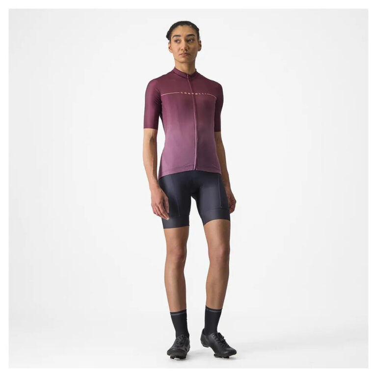 Castelli Salita Short Sleeve Jersey S Deep Bordeaux / Deep Purple-Soft - L Deep Bordeaux / Deep Purple-Soft - Image 8