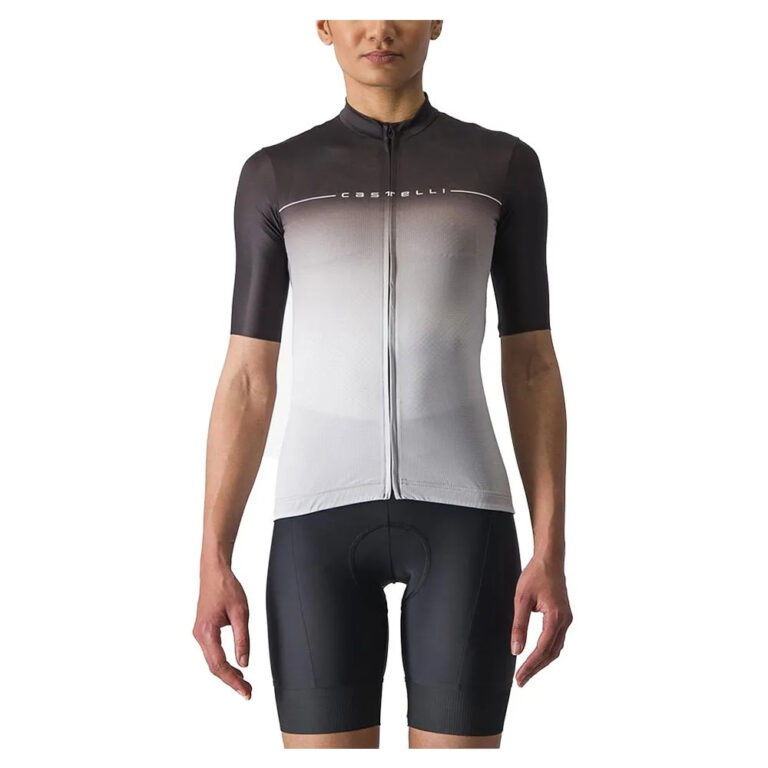 Castelli Salita Short Sleeve Jersey XS Light Black / Silver Gray-White - L Light Black / Silver Gray-White