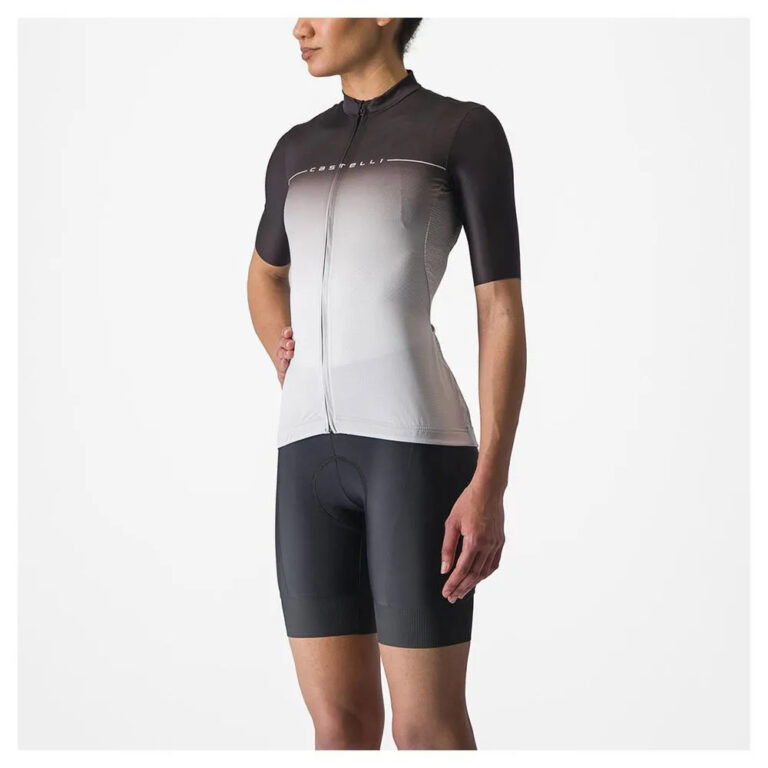 Castelli Salita Short Sleeve Jersey XS Light Black / Silver Gray-White - L Light Black / Silver Gray-White - Image 3