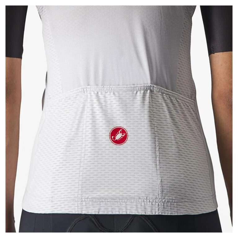 Castelli Salita Short Sleeve Jersey XS Light Black / Silver Gray-White - L Light Black / Silver Gray-White - Image 4