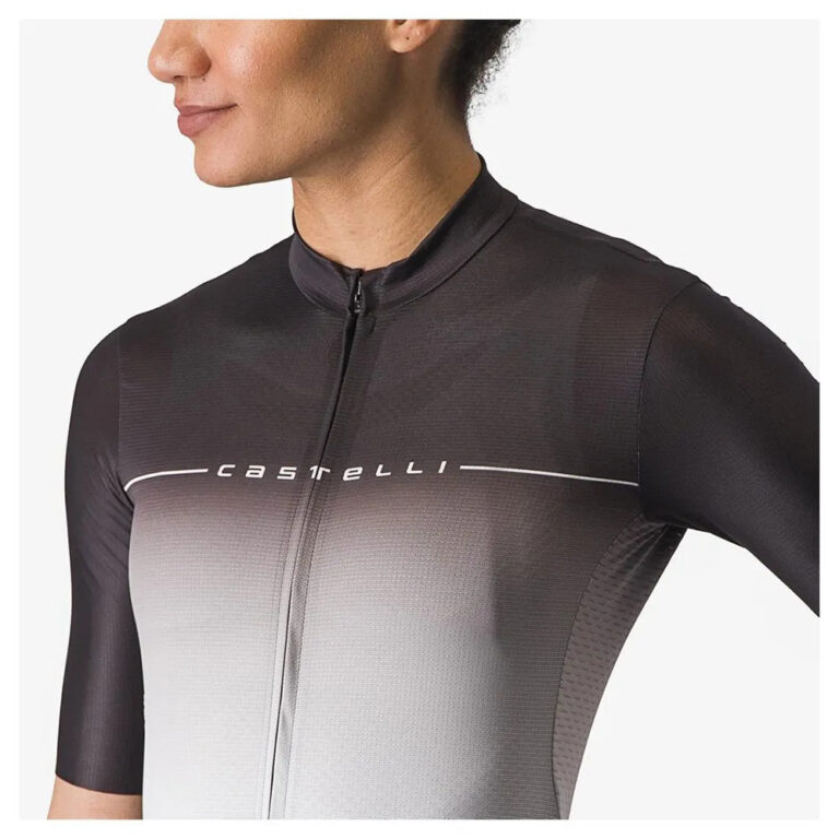 Castelli Salita Short Sleeve Jersey XS Light Black / Silver Gray-White - L Light Black / Silver Gray-White - Image 6