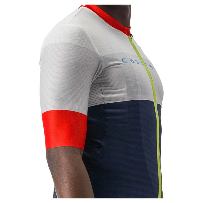 Castelli Sezione Short Sleeve Jersey S Belgian Blue / Ivory - 2XL Belgian Blue / Ivory - Image 5