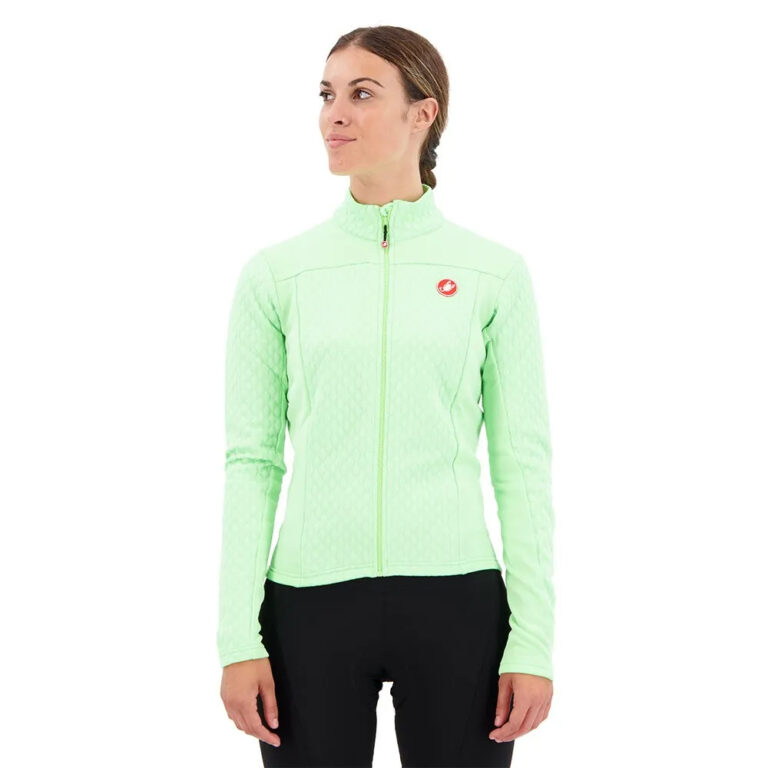 Castelli Sfida 2 Fz Long Sleeve Jersey S Mint - XL Mint