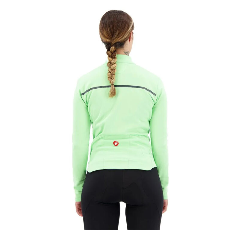 Castelli Sinergia 2 Fz Long Sleeve Jersey XS Mint / Green - L Mint / Green - Image 2