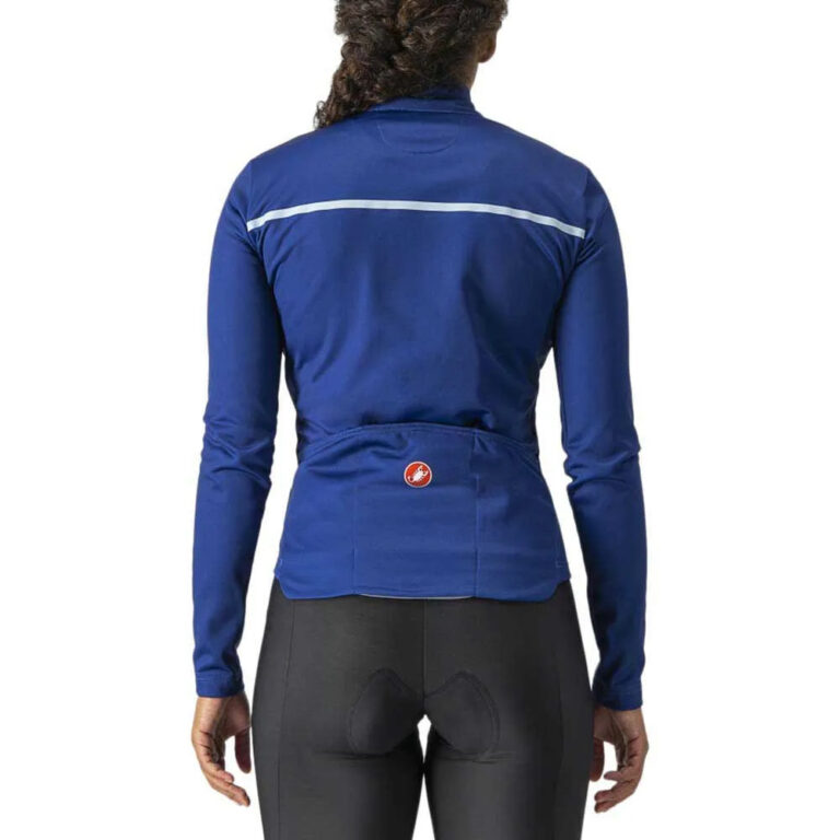 Castelli Sinergia 2 Long Sleeve Jersey S Dark Blue / Light Blue - Image 2