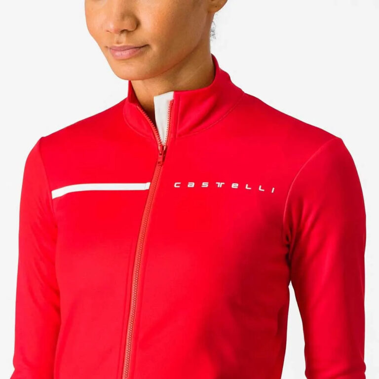 Castelli Sinergia 2 Long Sleeve Jersey XS Black / Hibiscus - L Black / Hibiscus - Image 3