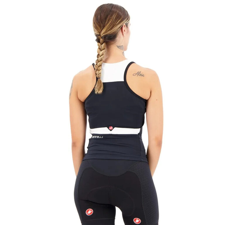 Castelli Solaris Sleeveless Jersey S Light Black / White - XL Light Black / White - Image 2