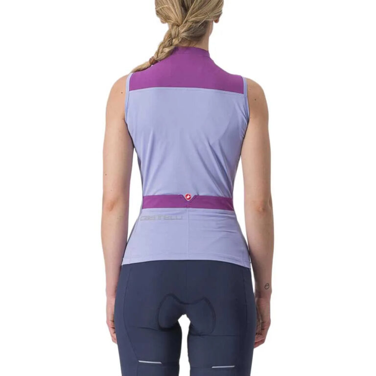 Castelli Solaris Sleeveless Jersey S Violet Mist / Amethyst - Image 2