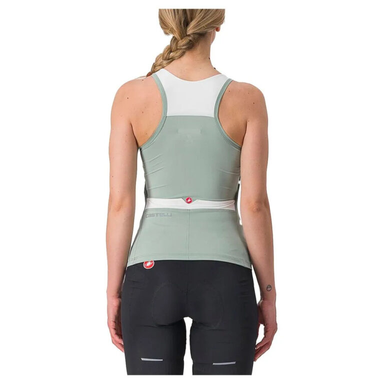 Castelli Solaris Sleeveless Jersey S Defender Green / Ivory - XL Defender Green / Ivory - Image 2