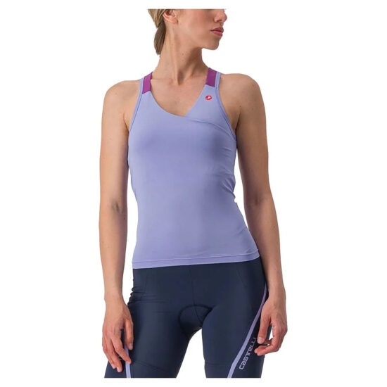 Castelli Solaris Sleeveless Jersey M Violet Mist / Amethyst - L Violet Mist / Amethyst