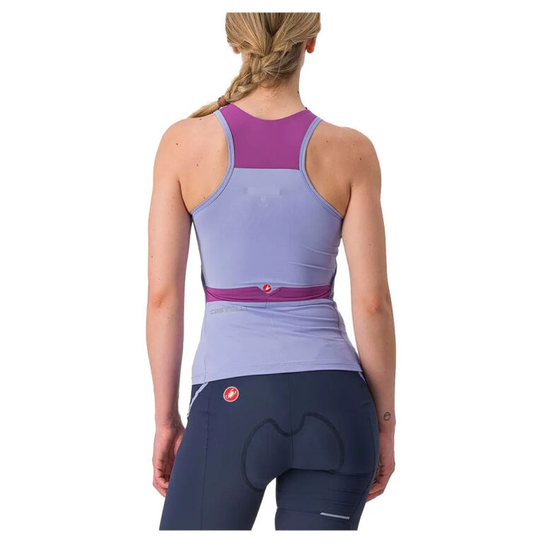 Castelli Solaris Sleeveless Jersey M Violet Mist / Amethyst - L Violet Mist / Amethyst - Image 2