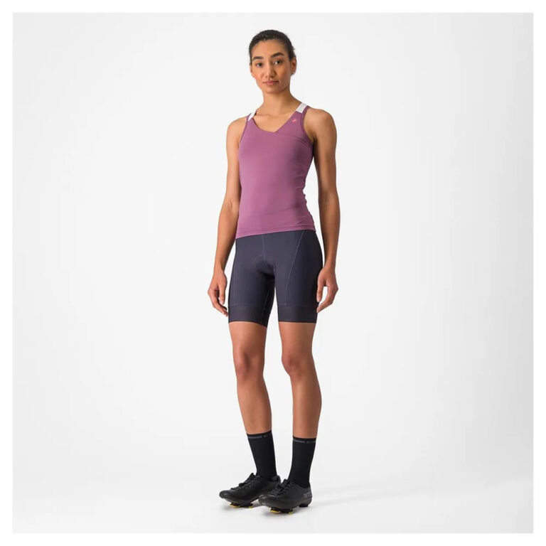 Castelli Solaris Sleeveless Jersey M Deep Purple / Ivory - Image 6