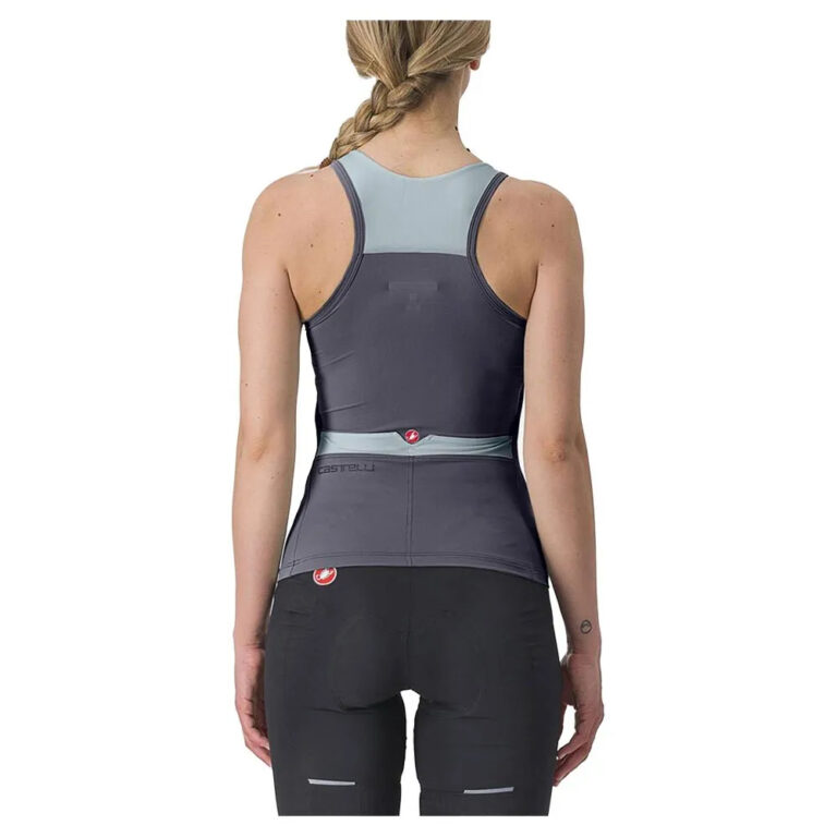 Castelli Solaris Sleeveless Jersey M Twilight Blue / Winter Sky - Image 2