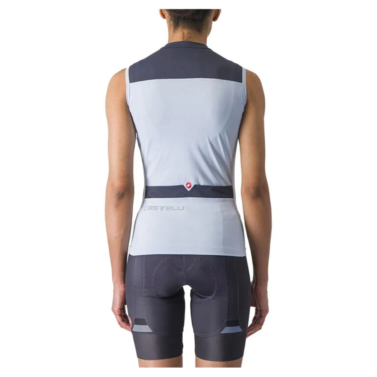 Castelli Solaris Sleeveless Jersey S Winter Sky / Dark Steel Blue - L Winter Sky / Dark Steel Blue - Image 2