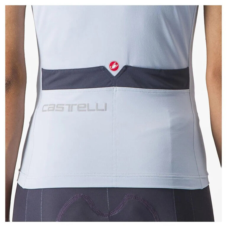 Castelli Solaris Sleeveless Jersey S Winter Sky / Dark Steel Blue - L Winter Sky / Dark Steel Blue - Image 4