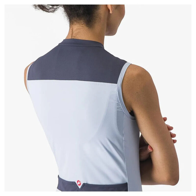 Castelli Solaris Sleeveless Jersey S Winter Sky / Dark Steel Blue - L Winter Sky / Dark Steel Blue - Image 6