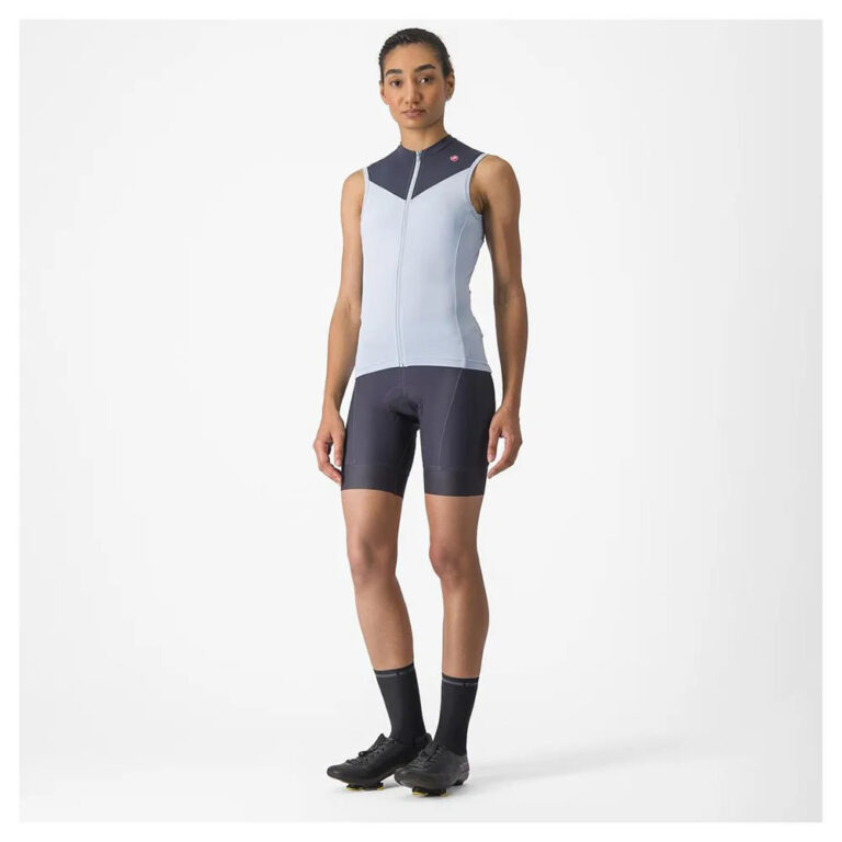 Castelli Solaris Sleeveless Jersey S Winter Sky / Dark Steel Blue - L Winter Sky / Dark Steel Blue - Image 7