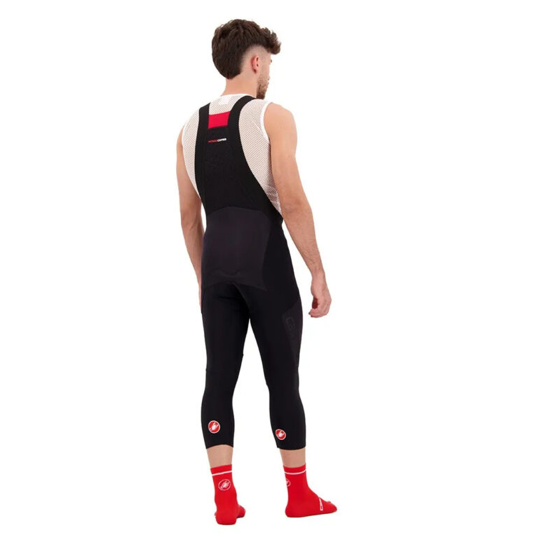 Castelli Sorpasso RoS 3/4 Bib Tights S Black - 3XL Black - Image 6