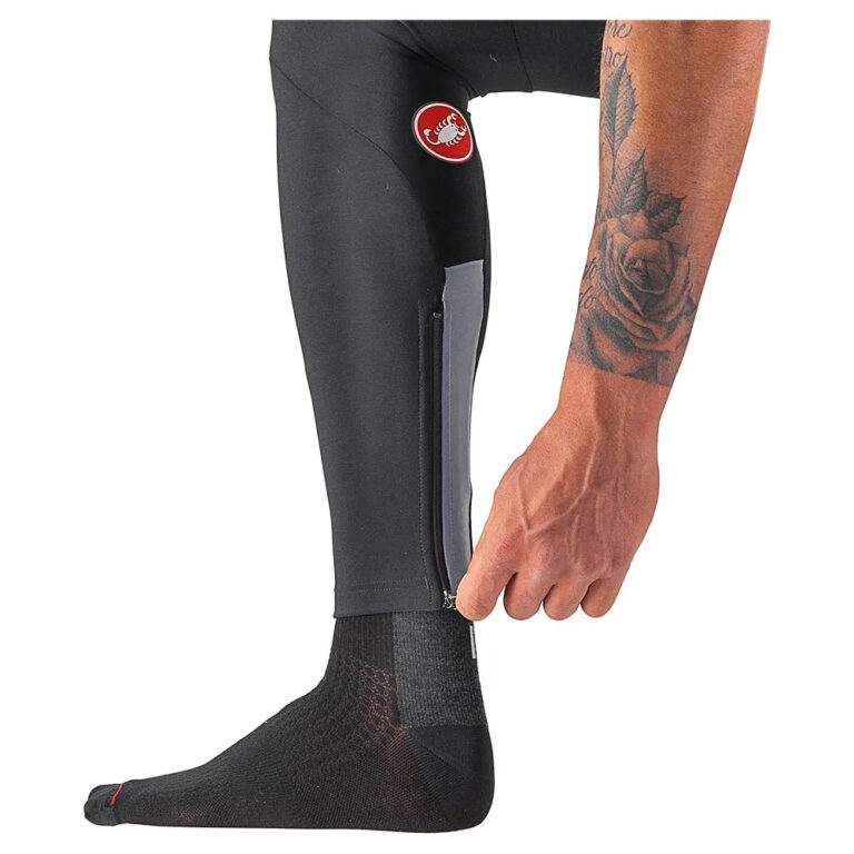 Castelli Sorpasso RoS Bib Tights S Black / Red - 2XL Black / Red - Image 6