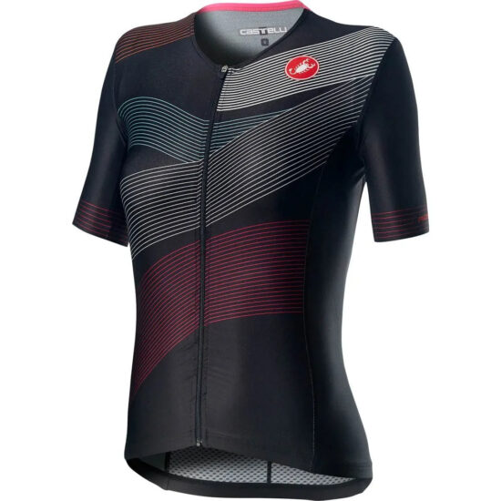 Castelli Speed Race 2 Short Sleeve Jersey S Black / Multicolor - XL Black / Multicolor