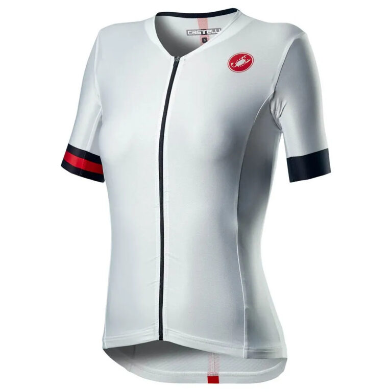 Castelli Speed Race 2 Short Sleeve Jersey L White / Black