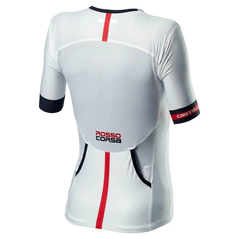 Castelli Speed Race 2 Short Sleeve Jersey L White / Black - Image 2