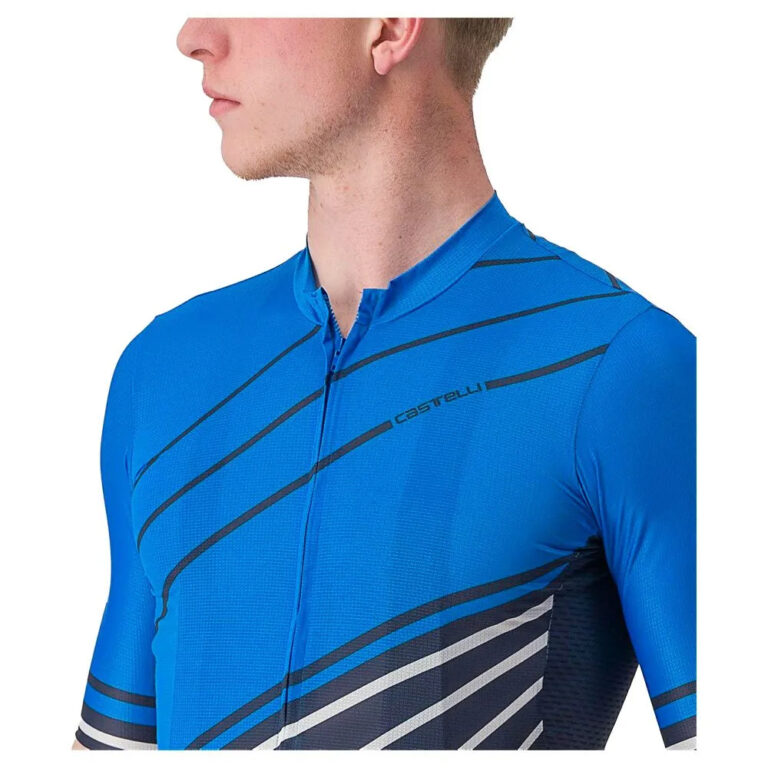 Castelli Speed Strada Short Sleeve Jersey S Drive Blue / Belgian Blue - 2XL Drive Blue / Belgian Blue - Image 5