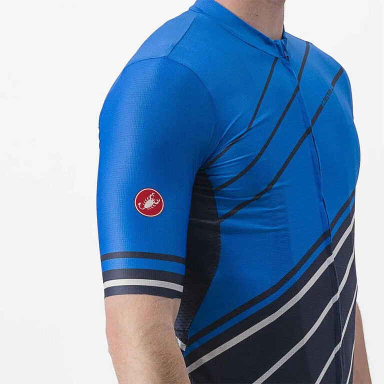 Castelli Speed Strada Short Sleeve Jersey S Drive Blue / Belgian Blue - 2XL Drive Blue / Belgian Blue - Image 6