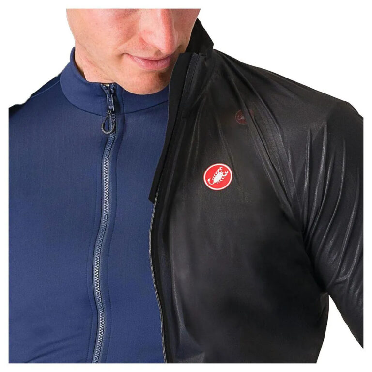 Castelli Squall Shell Jacket XS Light Black - 3XL Light Black - Image 3