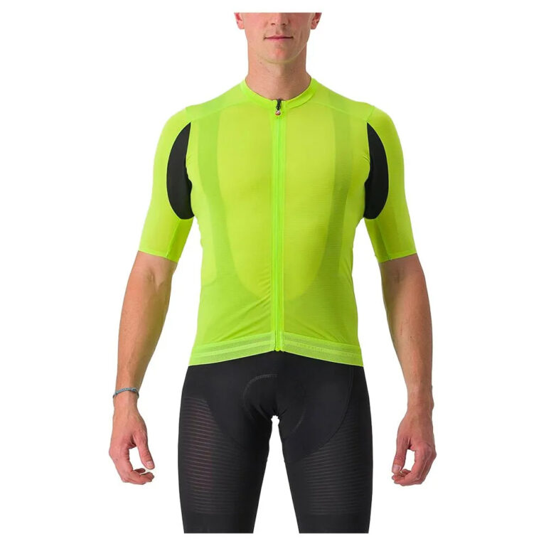 Castelli Superleggera 3 Short Sleeve Jersey S Electric Lime - 3XL Electric Lime