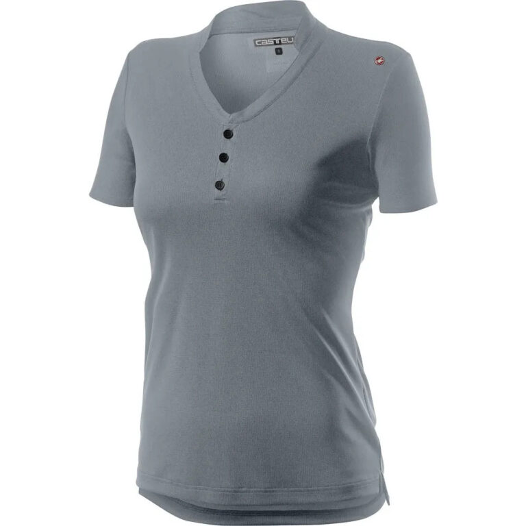 Castelli Tech Short Sleeve Polo M Grey