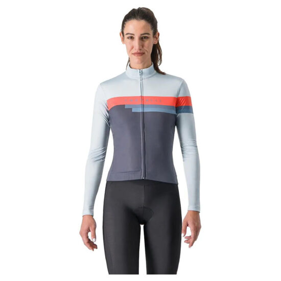 Castelli Tornare Long Sleeve Jersey S Twilight Blue - M Twilight Blue