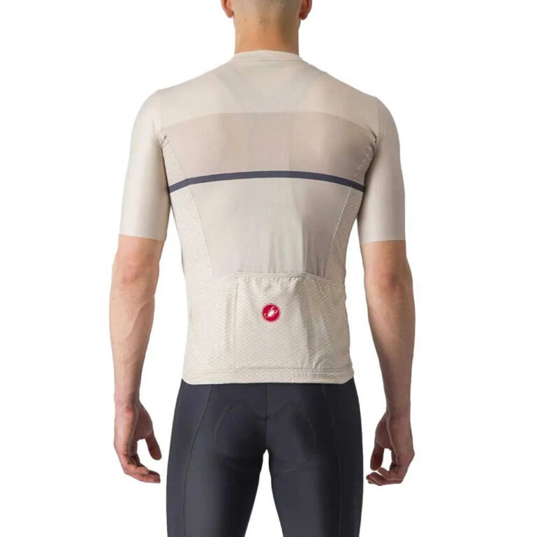 Castelli Tradizione Short Sleeve Jersey S Silver Moon / Clay-Twilight Blue - 3XL Silver Moon / Clay-Twilight Blue - Image 2