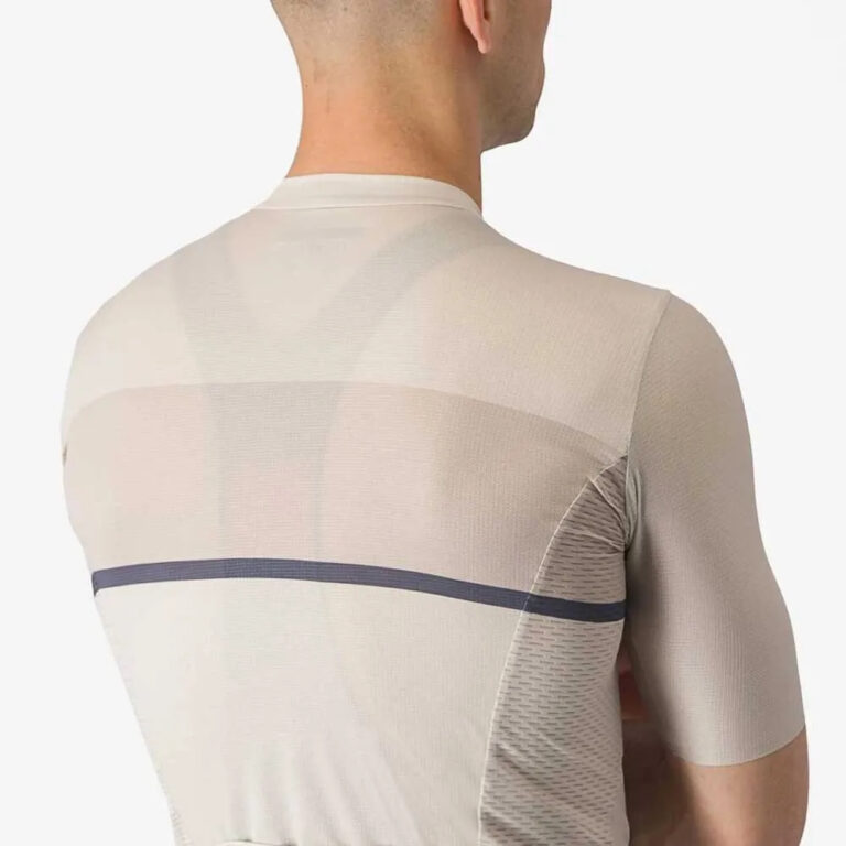 Castelli Tradizione Short Sleeve Jersey S Silver Moon / Clay-Twilight Blue - 3XL Silver Moon / Clay-Twilight Blue - Image 5