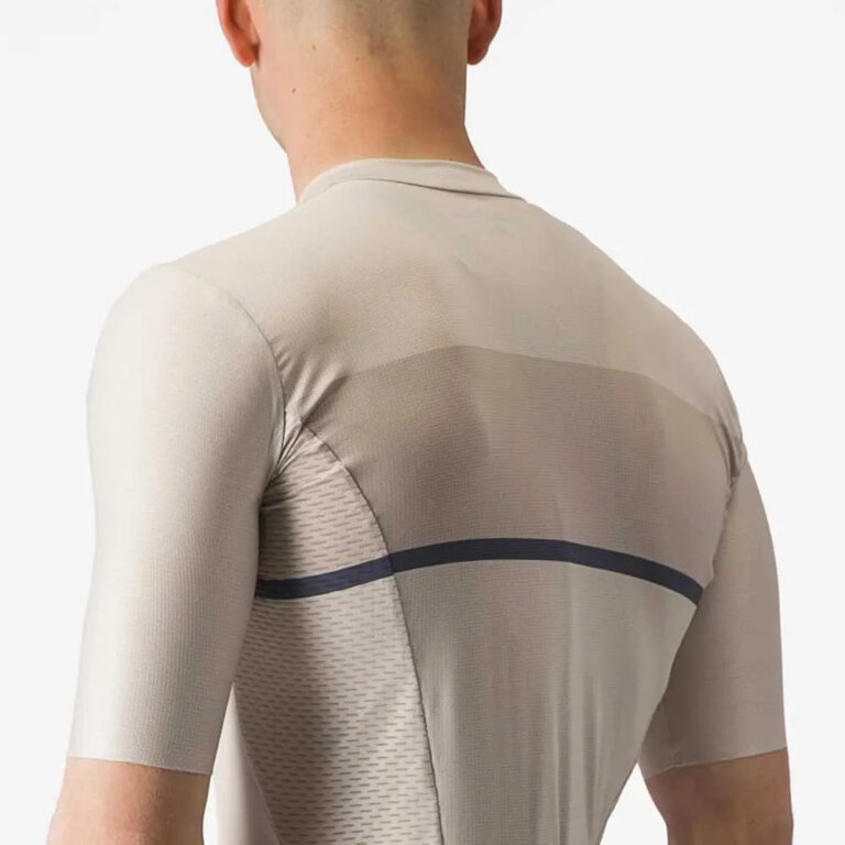 Castelli Tradizione Short Sleeve Jersey S Silver Moon / Clay-Twilight Blue - 3XL Silver Moon / Clay-Twilight Blue - Image 6