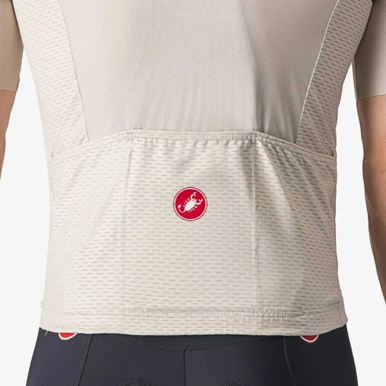 Castelli Tradizione Short Sleeve Jersey S Silver Moon / Clay-Twilight Blue - 3XL Silver Moon / Clay-Twilight Blue - Image 7