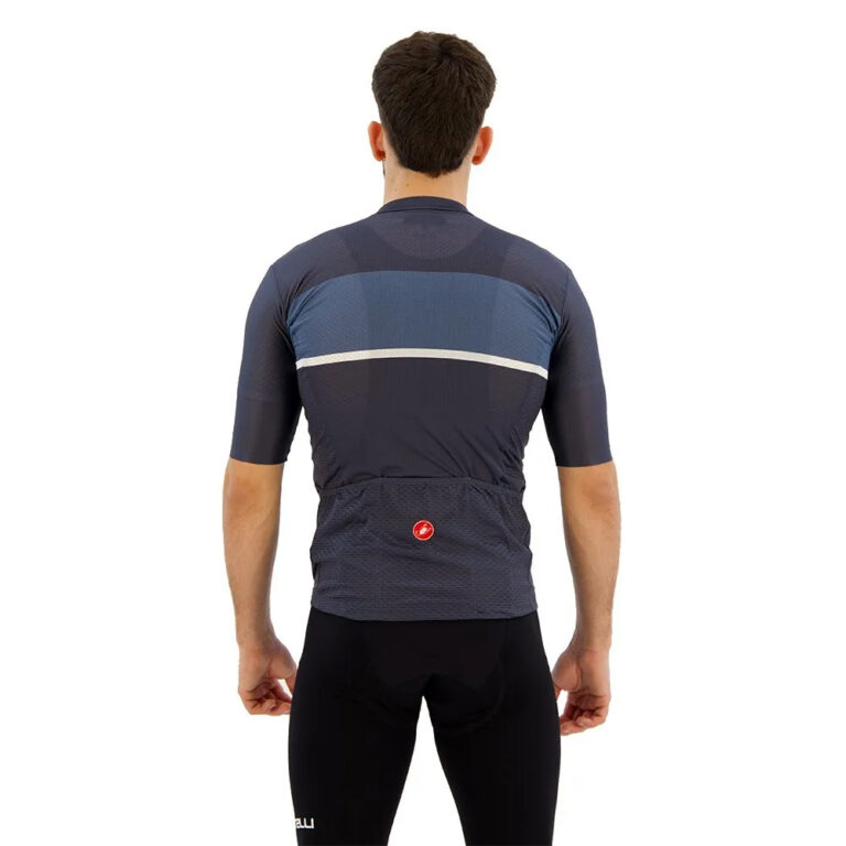 Castelli Tradizione Short Sleeve Jersey S Twilight Blue / Light Steel Blue - 2XL Twilight Blue / Light Steel Blue - Image 2