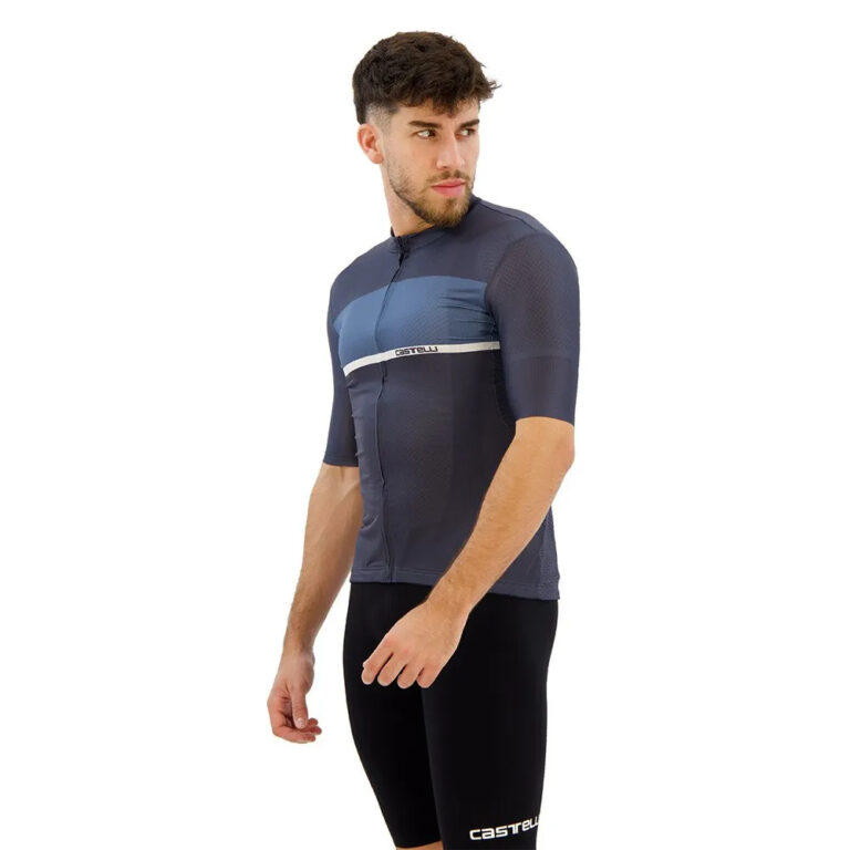 Castelli Tradizione Short Sleeve Jersey S Twilight Blue / Light Steel Blue - 2XL Twilight Blue / Light Steel Blue - Image 3