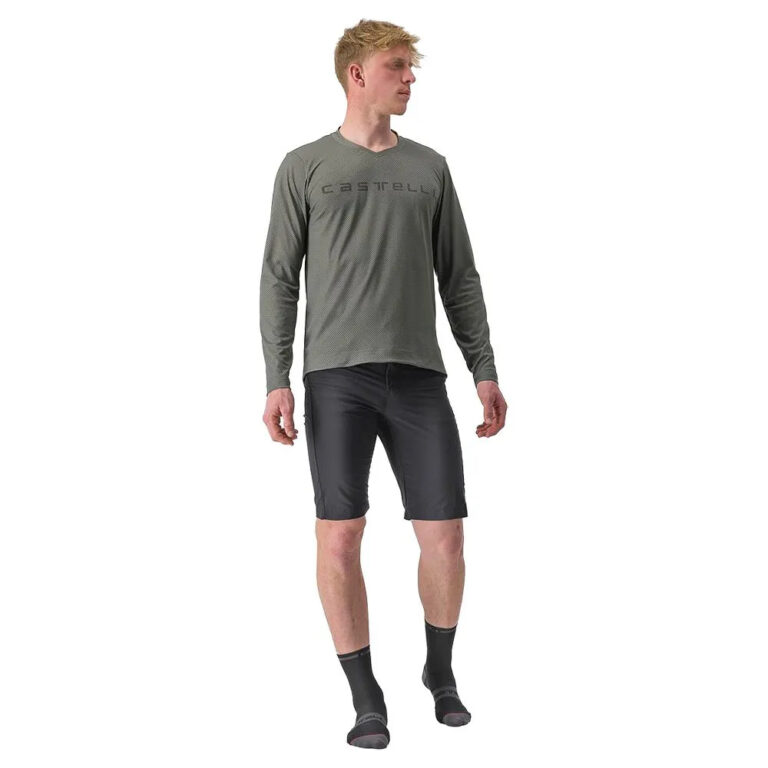 Castelli Trail Tech 2 Long Sleeve T-shirt M Forest Grey - 3XL Forest Grey - Image 5