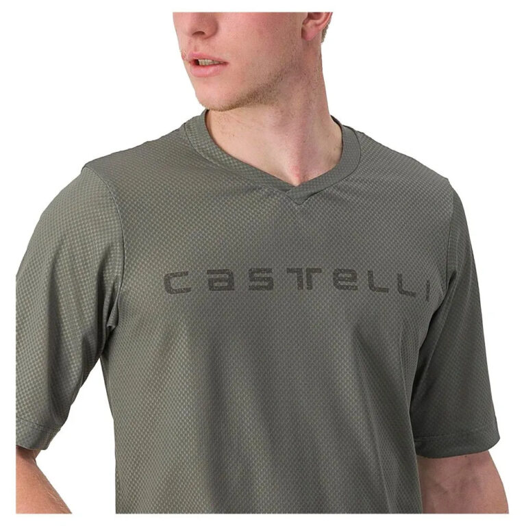 Castelli Trail Tech 2 Short Sleeve T-shirt L Forest Grey - 3XL Forest Grey - Image 4