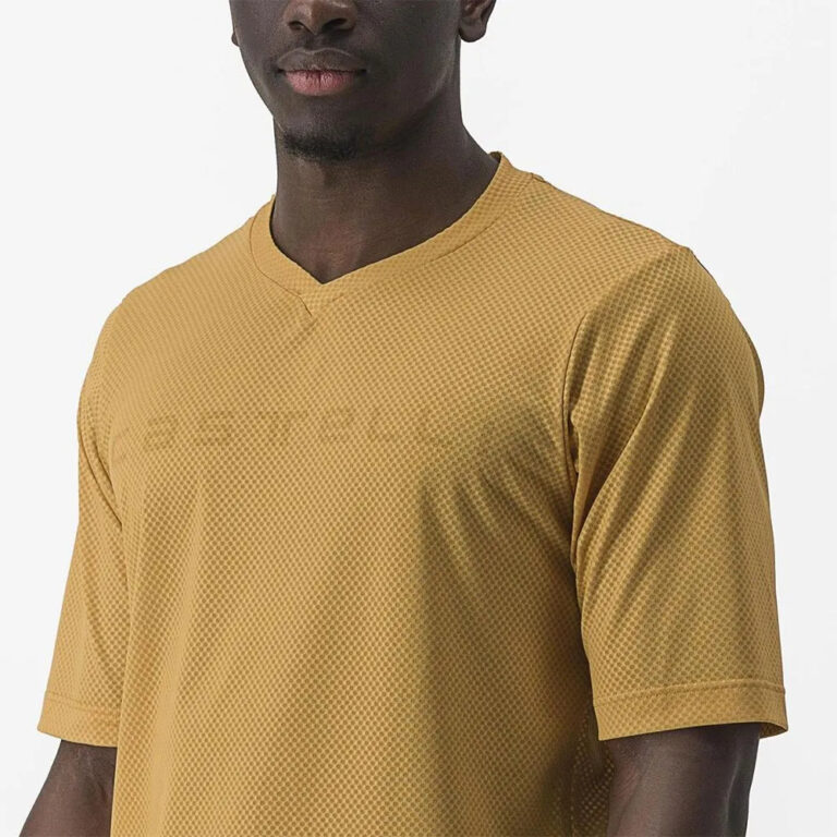 Castelli Trail Tech 2 Short Sleeve T-shirt M Honey - 2XL Honey - Image 4