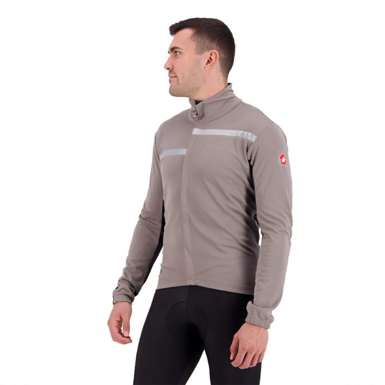 Castelli Transition 2 Jacket S Nickel Grey / Dark Grey / Silver Reflex - 2XL Nickel Grey / Dark Grey / Silver Reflex - Image 3