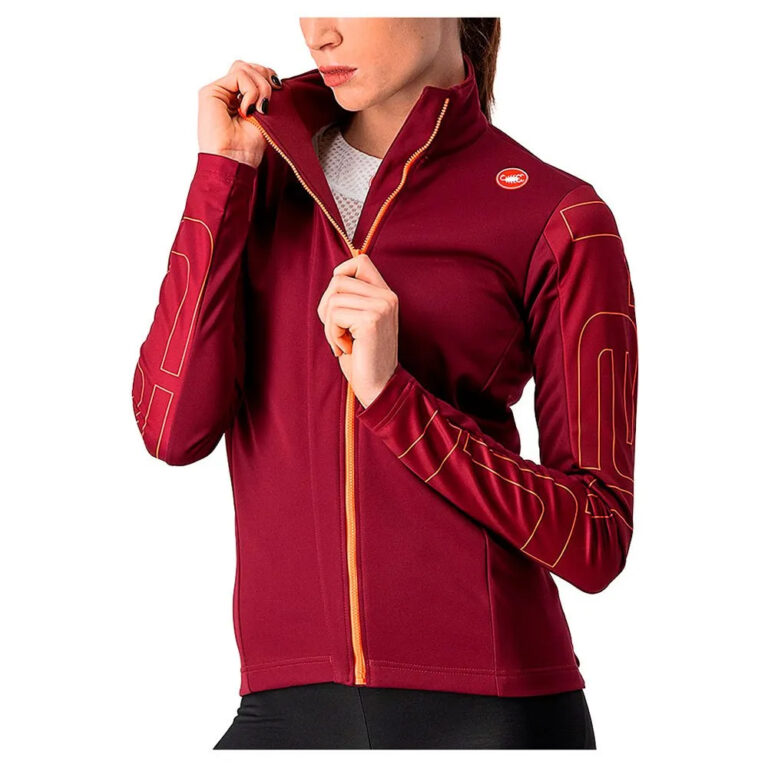 Castelli Transition Jacket XS Bordeaux / Brilliant Pink - XL Bordeaux / Brilliant Pink - Image 3