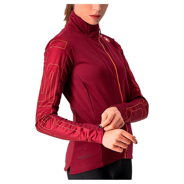 Castelli Transition Jacket XS Bordeaux / Brilliant Pink - XL Bordeaux / Brilliant Pink - Image 4