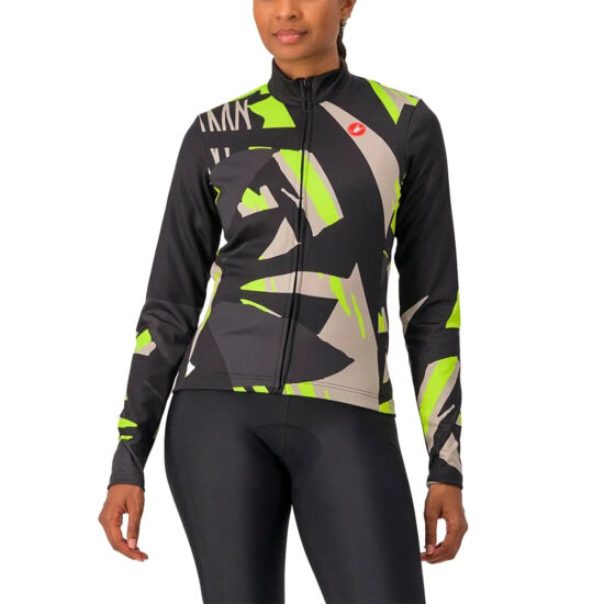 Castelli Tropicale Long Sleeve Jersey S Black - L Black